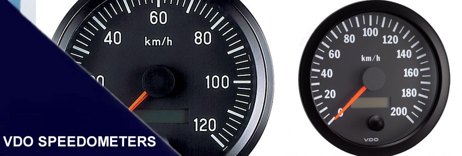 vdo Speedometer gauge-banner